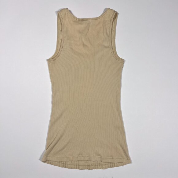Vintage Y2K Express Gold Sequin Tank Top - Picture 2 of 4